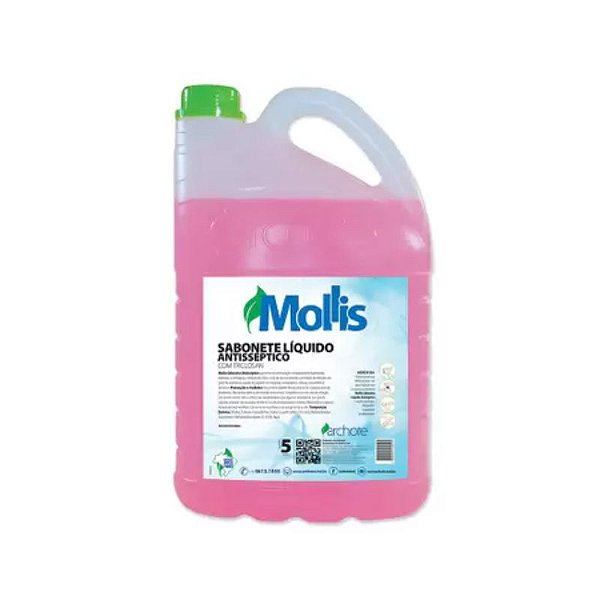 ARCHOTE MOLLIS SABONETE LIQUIDO ANTISSEPTICO 05 LITROS