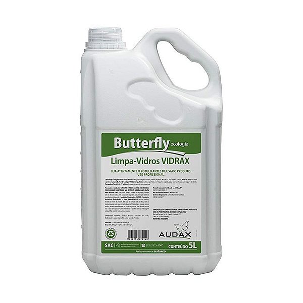 AUDAX BUTTERFLY LIMPA VIDROS VIDRAX 05 LITROS