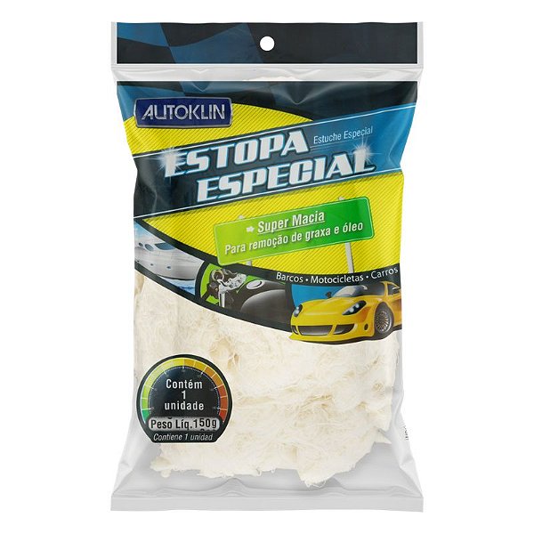 AUTOKLIN ESTOPA 400 GRAMAS AUK-1040
