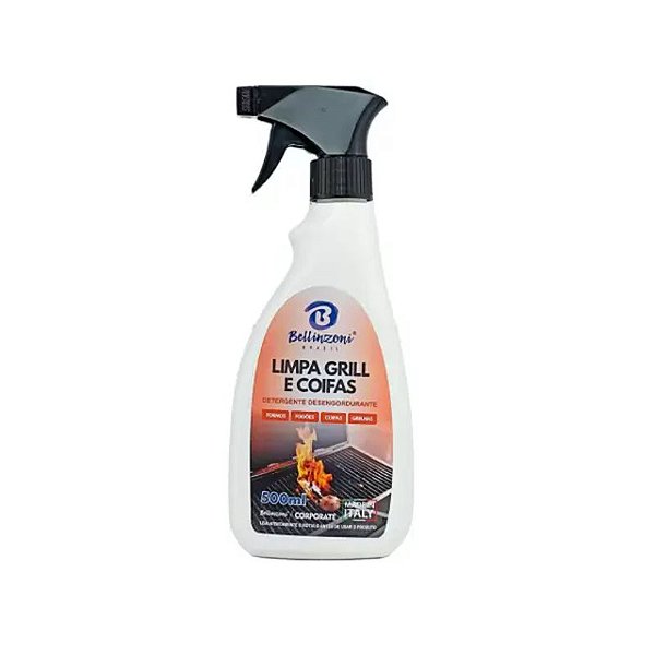 BELLINZONI LIMPA GRILL E COIFAS 500 ML