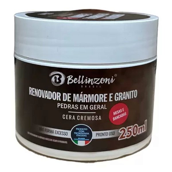 BELLINZONI RENOVADOR DE MARMORE E GRANITO BANCADA 250 GRAMAS