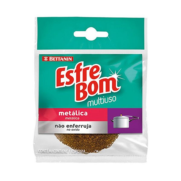 BETTANIN ESPONJA ESFREBOM MULTI USO METALICA