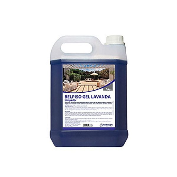 BEL PISO LIMPADOR GEL LAVANDA 05 LITROS