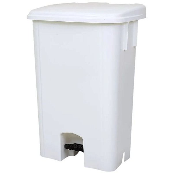 BRALIMPIA COLETOR DE PEDAL 50 LTS BRANCO