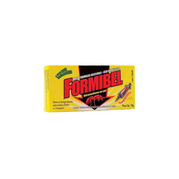 FORMIBEL FORMICIDA EM GEL 10 GRAMAS