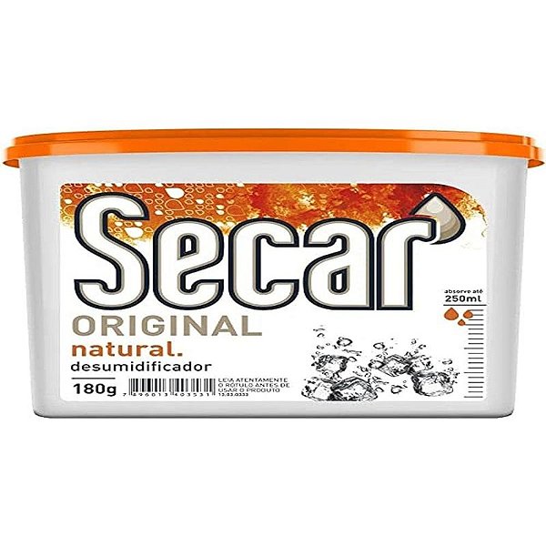 DESUMIDIFICADOR SECAR ORIGINAL NATURAL 180 GRAMAS