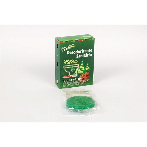 PEDRA SANITÁRIA SANIFECT PINHO 35 GRAMAS