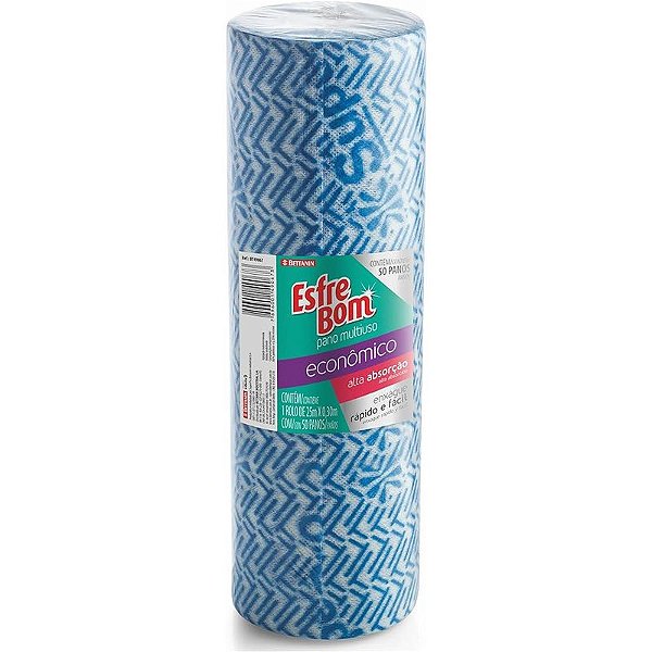 BETTANIN ESFREBOM PANO MULTIUSO ROLO ECON AZUL