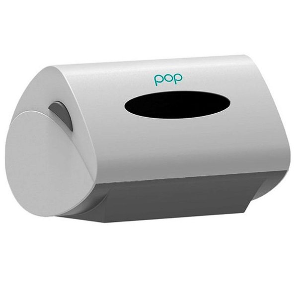 BIOVIS PAPER POP DISPENSADOR DE PAPEL TOALHA (BRANCO/CINZA)