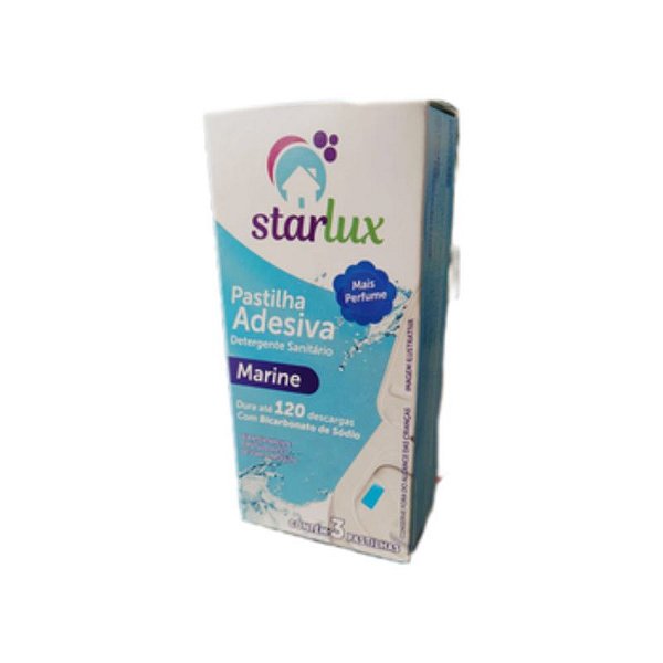 STARLUX LIMP. PASTILHA ADESIVA MARINE COM 03 UNIDADES