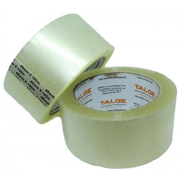INOVEN FITA  ADESIVA TRANSPARENTE 48MMX100M