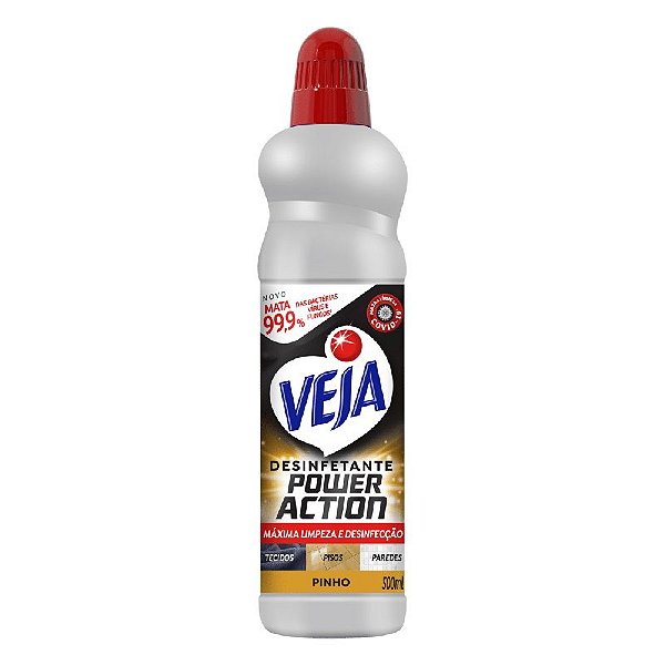 DESINFETANTE VEJA POWER ACT 500 ML PINHO