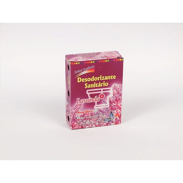 PEDRA SANITÁRIA SANIFECT LAVANDA 25 GRAMAS