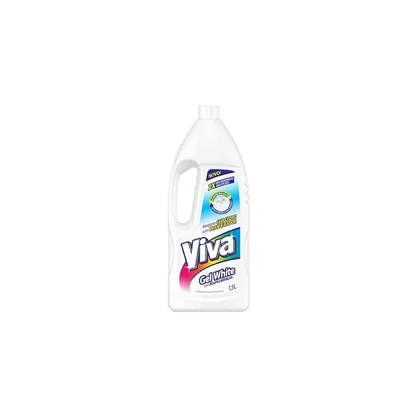 VIVA ALVEJANTE SEM CLORO GEL WHITE 1,5 LTS