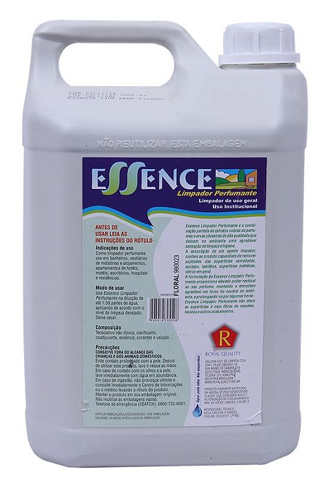 ROYAL ESSENCE PERFUMANTE FLORAL 05 LITROS