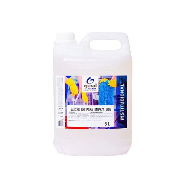 GERAL ALCOOL LIMPEZA 70% 05 LTS