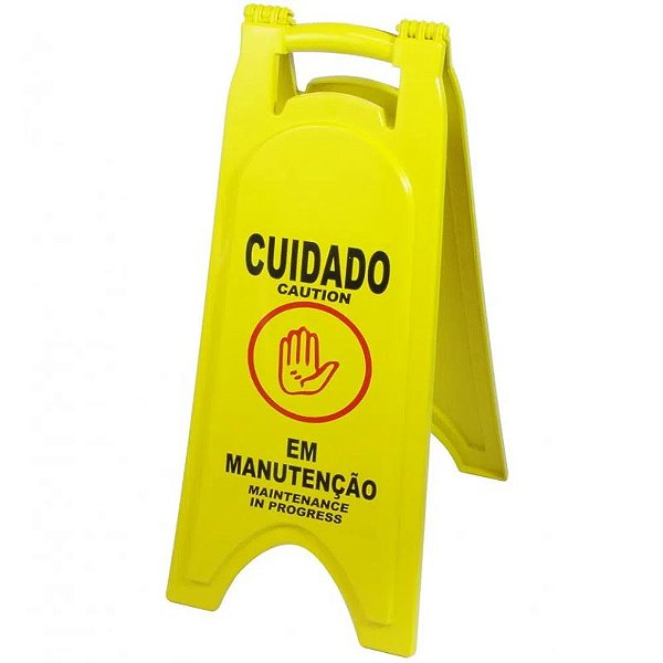JSN PLACA SINALIZADORA "MANUTENÇÃO" - REF: P6