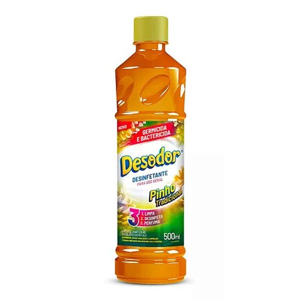 DESINFETANTE PINHO DESODOR TRADICIONAL 500 ML