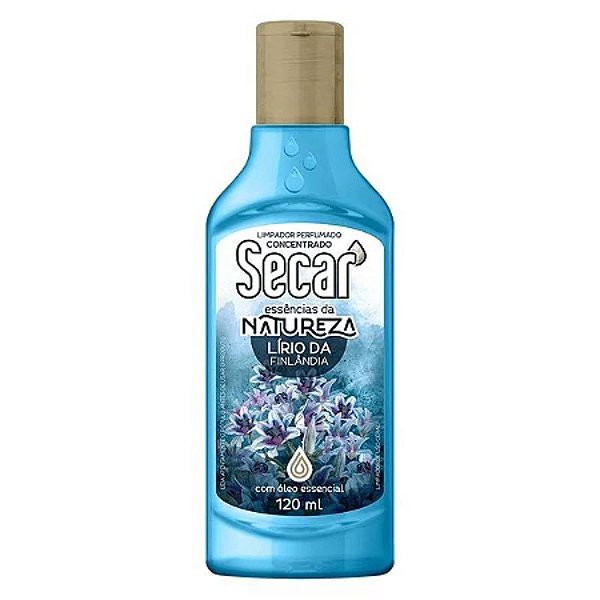 LIMPADOR PERFUMADO CONCENTRADO SECAR LIRIO DA FINLANDIA 120 ML