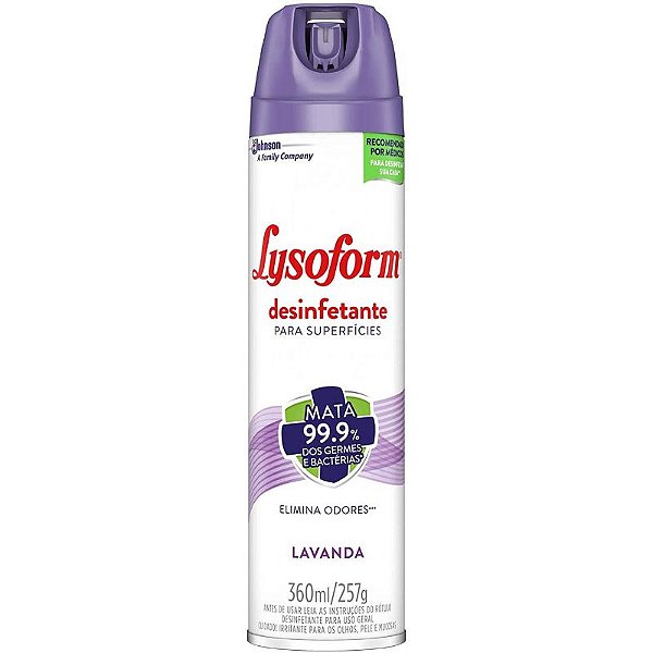 DESINFETANTE LYSOFORM AERO LAVANDA 360 ML