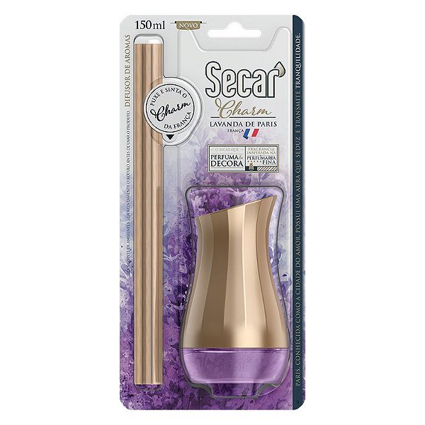DIFUSOR DE AROMAS SECAR CHARM LAVANDA DE PARIS 150 ML