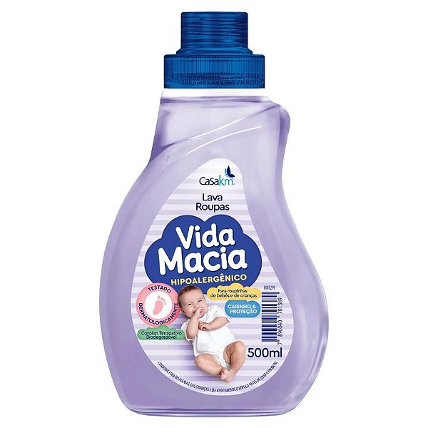LAVA ROUPAS VIDA MACIA 500 ML
