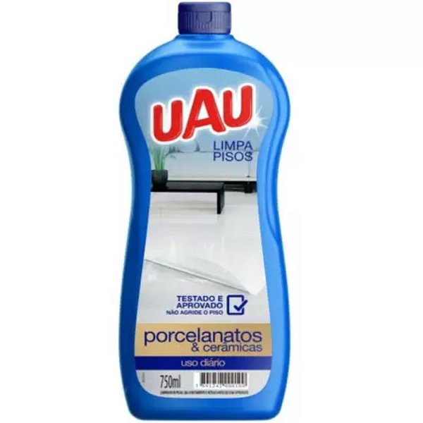 INGLEZA LIMPA PISOS UAU PORCELANATOS E CERAMICAS  750 ML