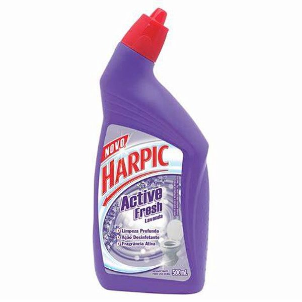 LIMPADOR HARPIC ACTIVE FRESH LAVANDA 500 ML
