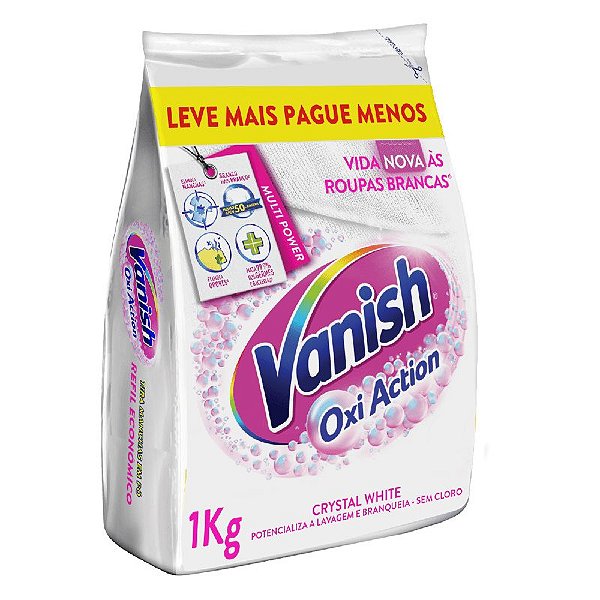 VANISH PO GOLD OXI ACTION WHITE 01 KG SACHET
