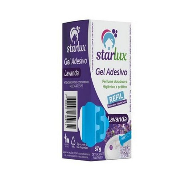 STARLUX GEL SANITARIO LAVANDA COM APLICADOR 37 GRAMAS