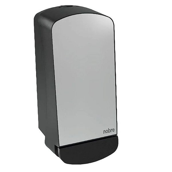 NOBRE SABONETEIRA DOSADORA LIQUIDA 800 ML COM RESERVATORIO SELECT FRENTE EM INOX ESCOVADO