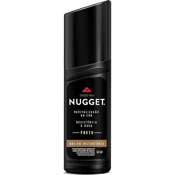 LIQUIDO PARA CALÇADOS NUGGET PRETO 60 ML