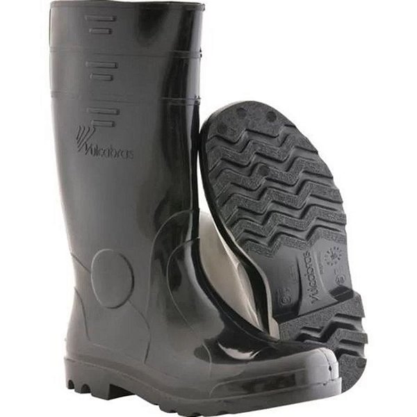 BOTA BORRACHA VULCABRAS PRETA N 44