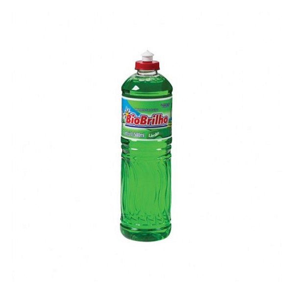 DETERGENTE LIQUIDO BIOBRILHO LIMAO 500 ML