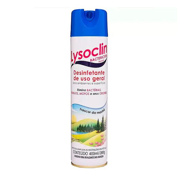 LYSOCLIN LIMPADOR BACTERICIDA AEROSOL 400 ML