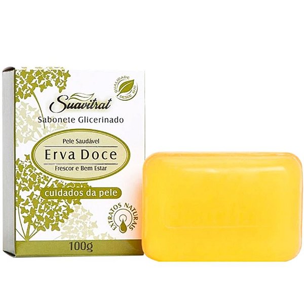 SABONETE SUAVITRAT ERVA DOCE 100 GRAMAS REF 0012
