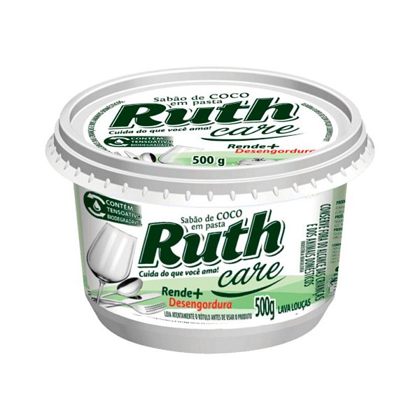 SABAO DE COCO PASTA RUTH 500 GRAMAS