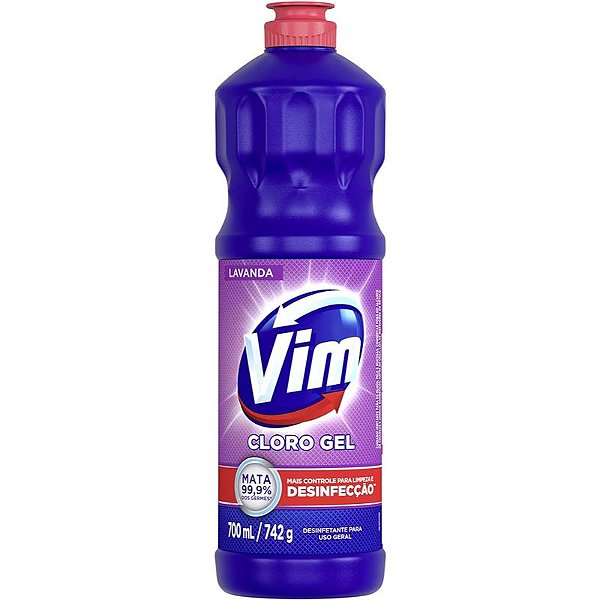 LIMPADOR VIM CLOROGEL LAVANDA 700 ML