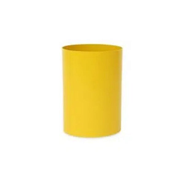 LAR CESTO DE LIXO 15 LITROS AMARELO - SEM TAMPA