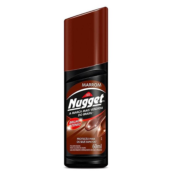 LIQUIDO PARA CALÇADOS NUGGET MARROM 60 ML