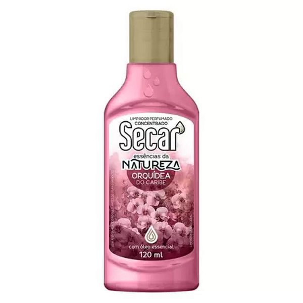 LIMPADOR PERFUMADO CONCENTRADO SECAR ORQUIDEA DO CARIBE 120 ML