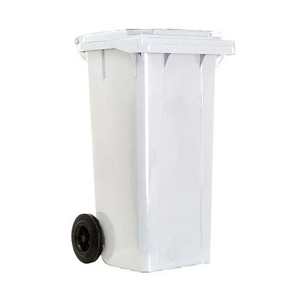 LAR CONTENTOR DE LIXO 120 LITROS BRANCO