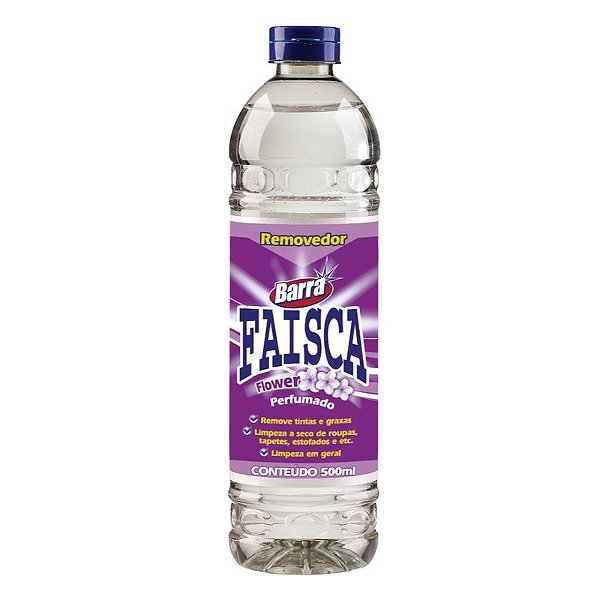 REMOVEDOR BARRA FAISCA FLOWER PET 500 ML