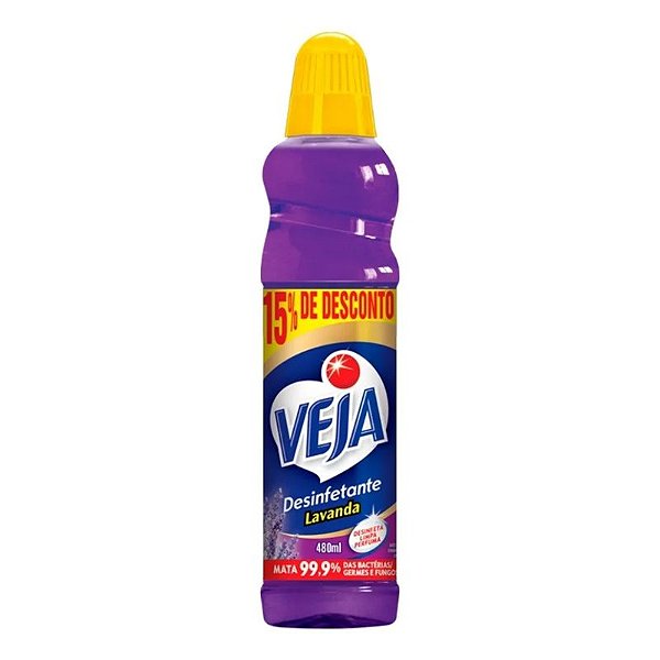 DESINFETANTE VEJA LAVANDA 480 ML