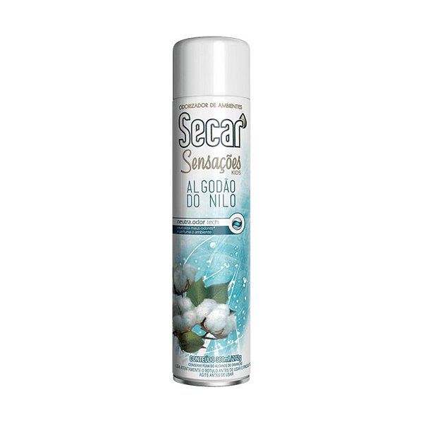 ODORIZADOR DE AMBIENTES SECAR ALGODAO DO NILO - KIDS 360 ML