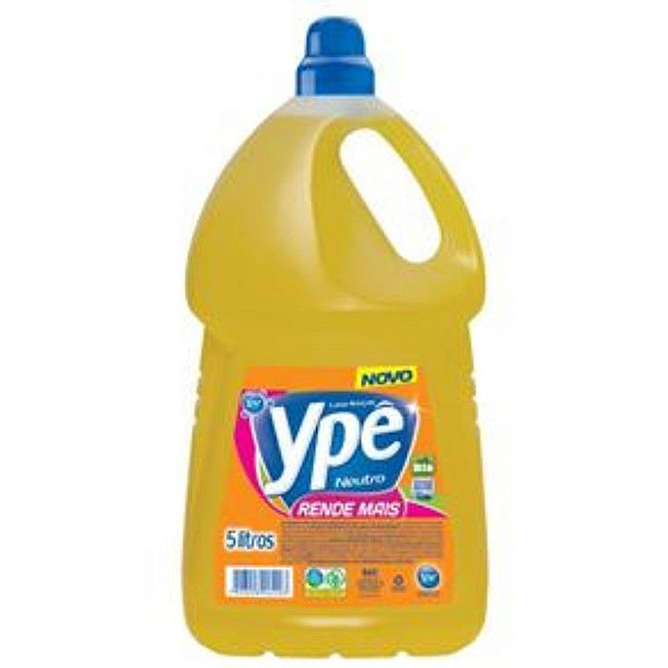 DETERGENTE LIQUIDO YPE NEUTRO 05 LITROS
