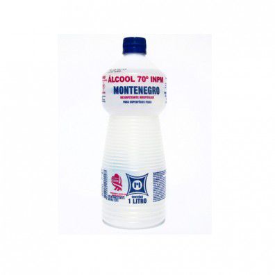 ALCOOL MONTENEGRO LIQ. HIDRATADO 70 INPM 01 LITRO
