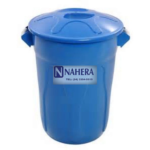 CESTO REDONDO TAMPA JSN AZUL 20 LITROS