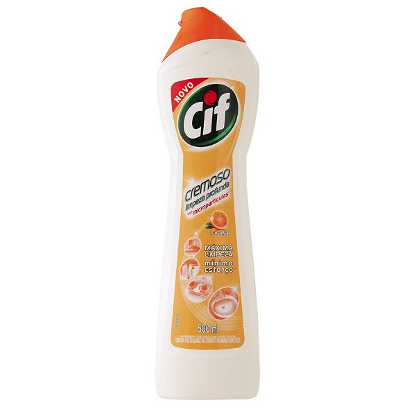 SAPONACEO CREMOSO CIF LARANJA 250 ML