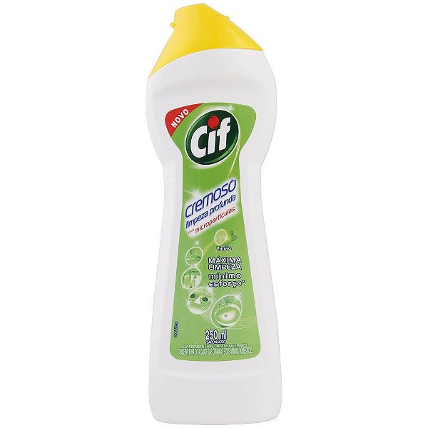 SAPONACEO CREMOSO CIF LIMAO 250 ML
